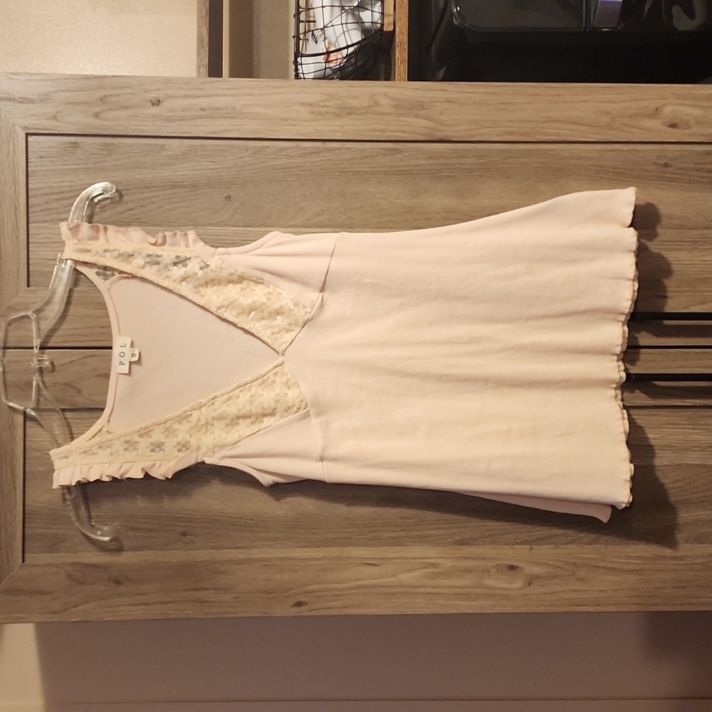 POL Light Pink Size Small Tank